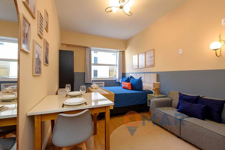 Estudio cerca del metro, 8min playa | SF 228/934