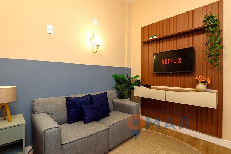 Estudio cerca del metro, 8min playa | SF 228/934