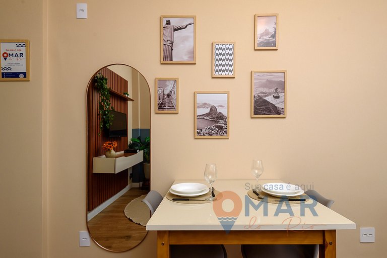 Estudio cerca del metro, 8min playa | SF 228/934