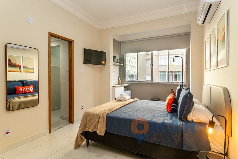 Studio 2 min from Copacabana Beach | PJ 135/708B
