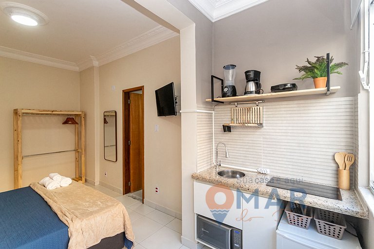 Estudio a 2 min de Playa Copacabana | PJ 135/708B