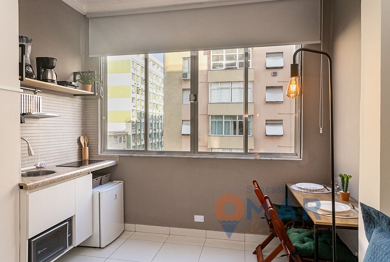 Estudio a 2 min de Playa Copacabana | PJ 135/708B