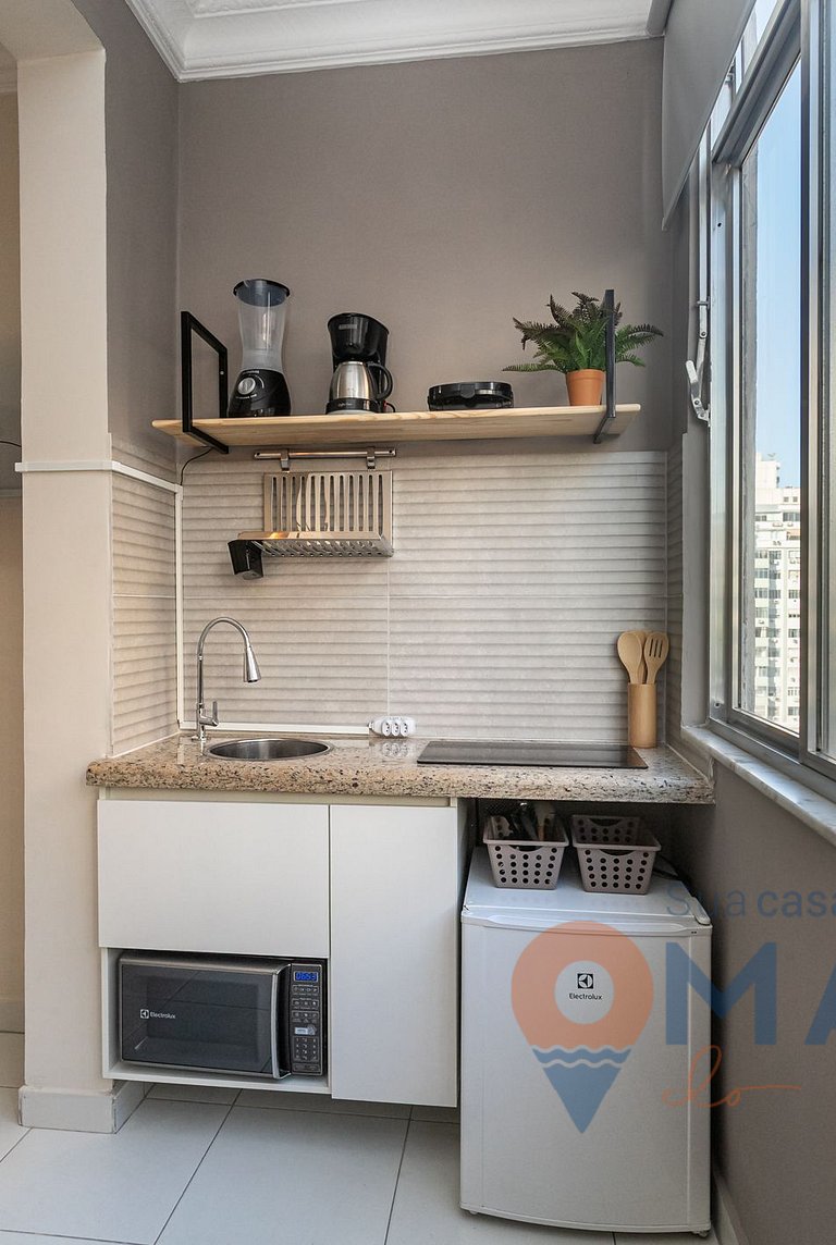 Studio a 2min da Praia de Copacabana | PJ 135/708B