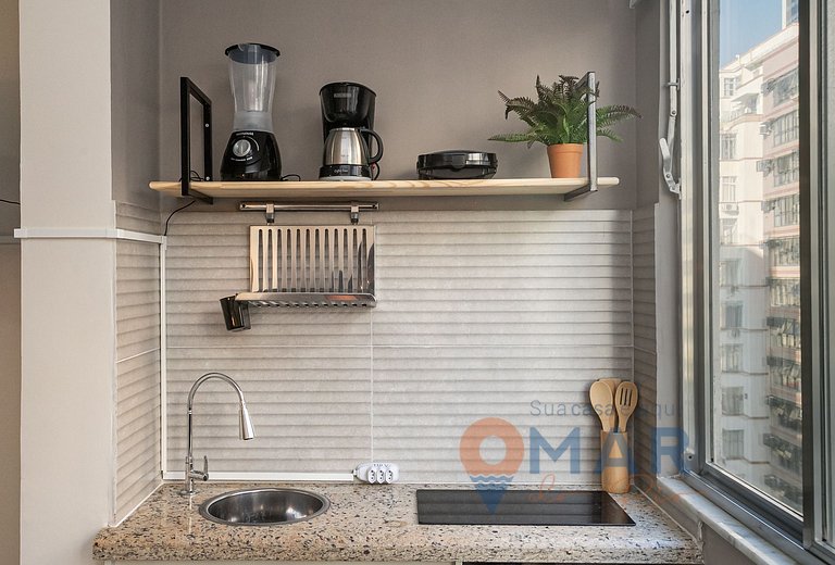 Estudio a 2 min de Playa Copacabana | PJ 135/708B
