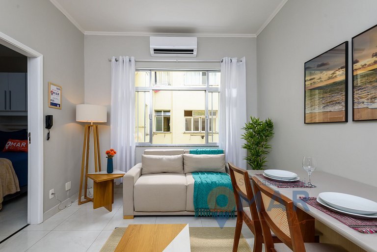 1BDR in Copacabana, 4min from Beach | SC 86/906