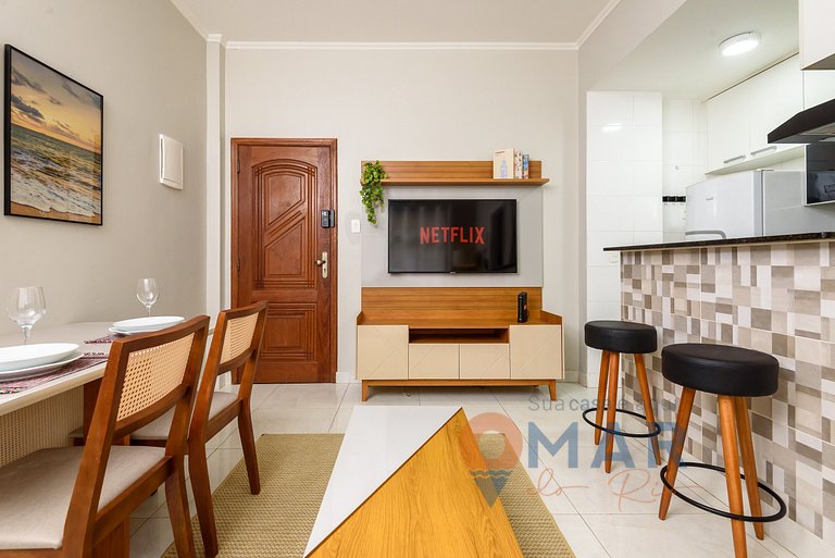 1BDR in Copacabana, 4min from Beach | SC 86/906