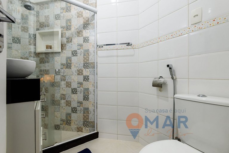 1Qto em Copacabana a 4min da Praia  | SC 86/906