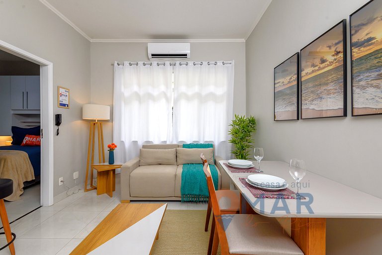 1Hab en Copacabana, 4min de la Playa | SC 86/906