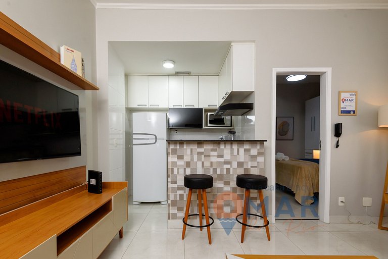 1Hab en Copacabana, 4min de la Playa | SC 86/906