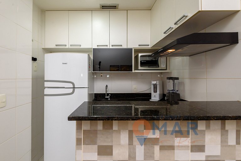1Hab en Copacabana, 4min de la Playa | SC 86/906