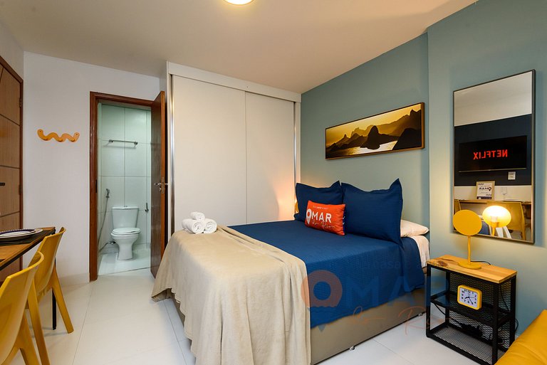 Studio 3min to Copacabana Beach | NSC 1085/316