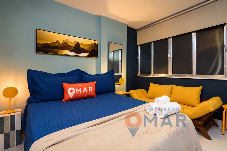 Studio a 3min da Praia de Copacabana| NSC 1085/316