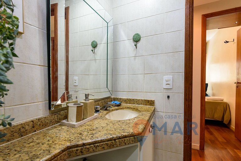Apto en Botafogo con Piscina y Garaje | BV 80/407