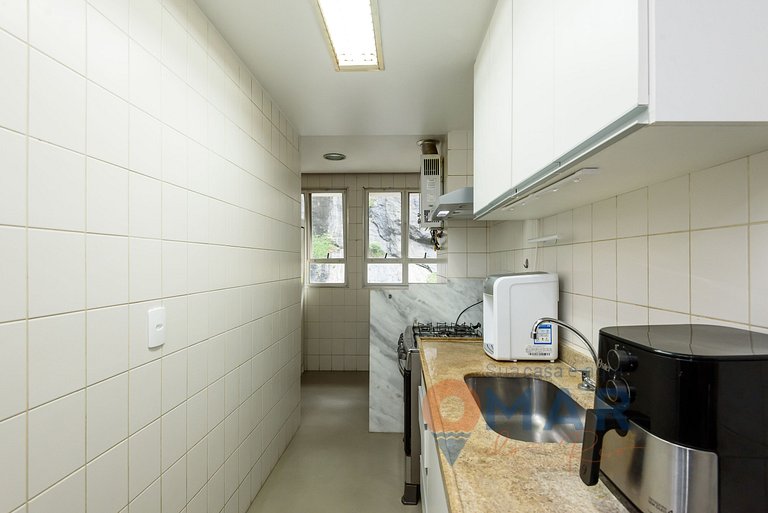 Apto em Botafogo com Piscina e Garagem| BV 80/ 407
