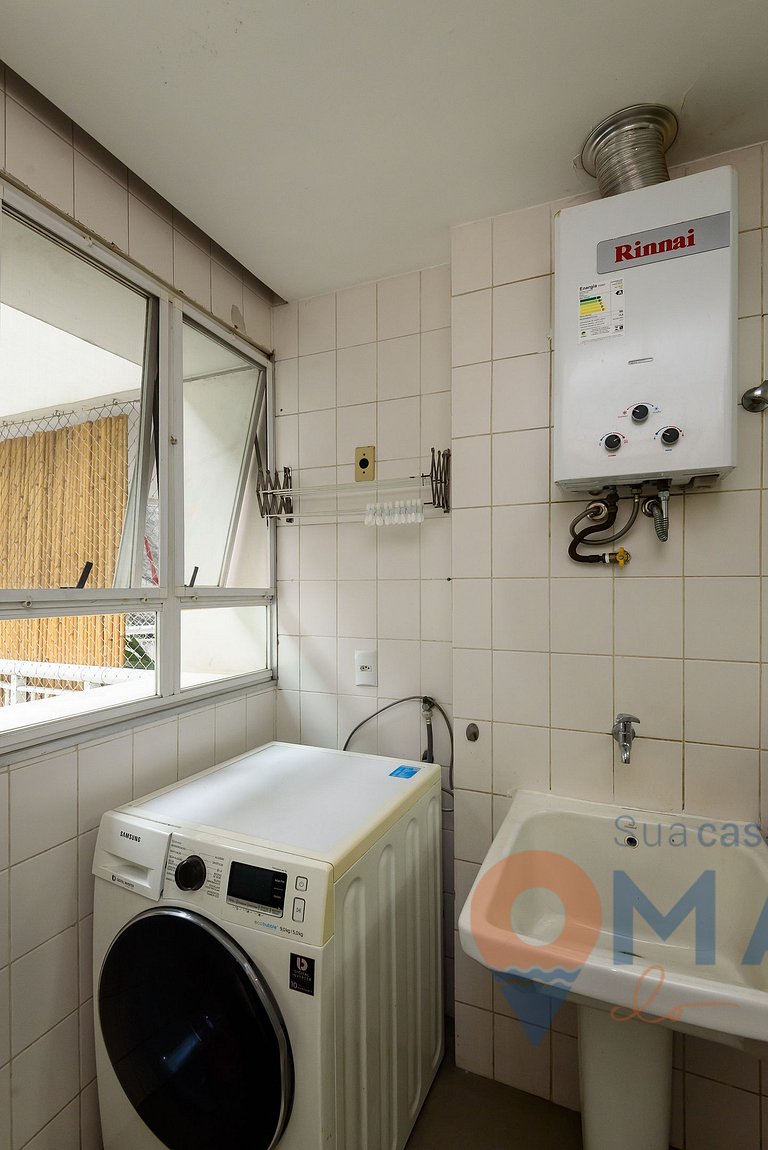 Apto em Botafogo com Piscina e Garagem| BV 80/ 407