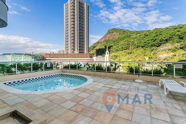 Apto en Botafogo con Piscina y Garaje | BV 80/407