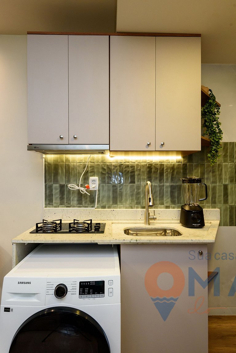 Estudio 4 min de la playa de Copacabana|RP195/1001