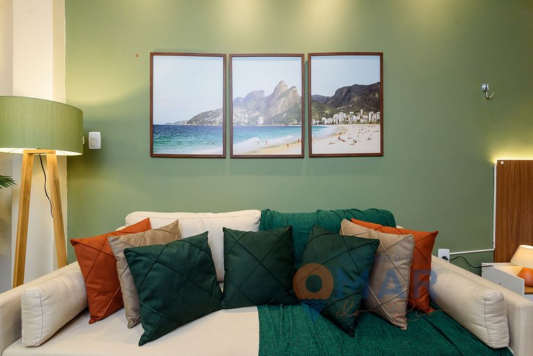 Studio a 4 min da Praia de Copacabana| RP 195/1001