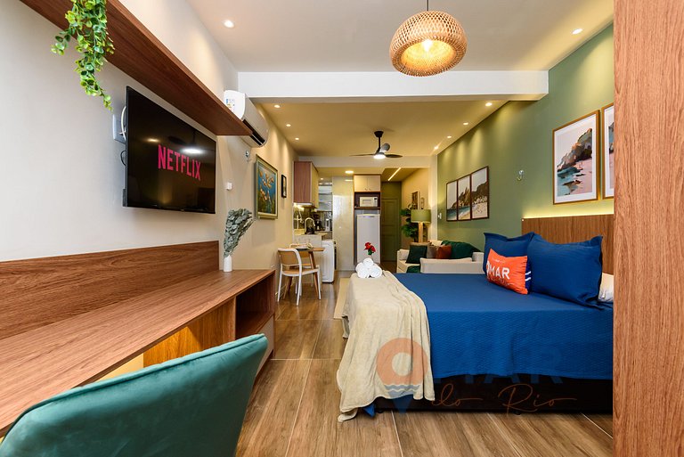 Studio 4 min from Copacabana Beach | RP 195/1001