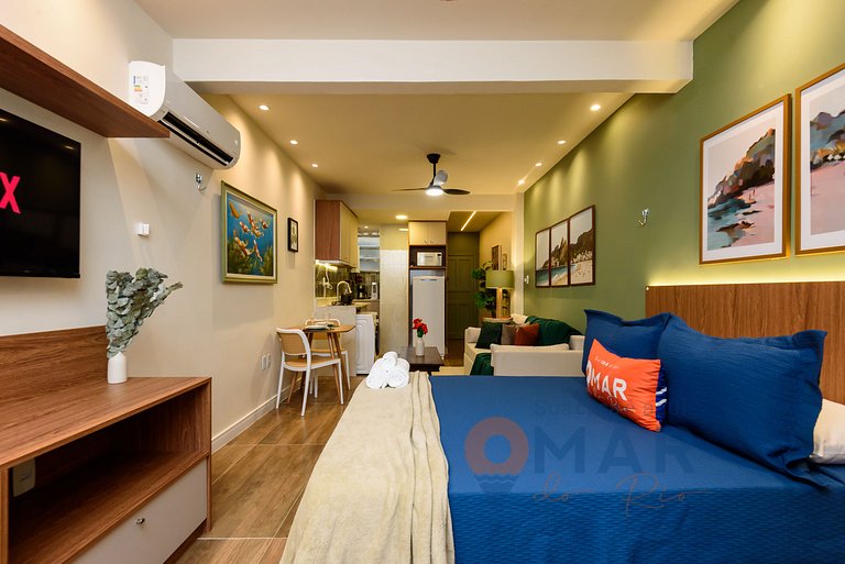 Studio 4 min from Copacabana Beach | RP 195/1001
