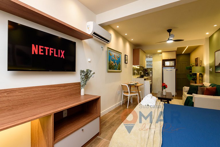 Studio 4 min from Copacabana Beach | RP 195/1001