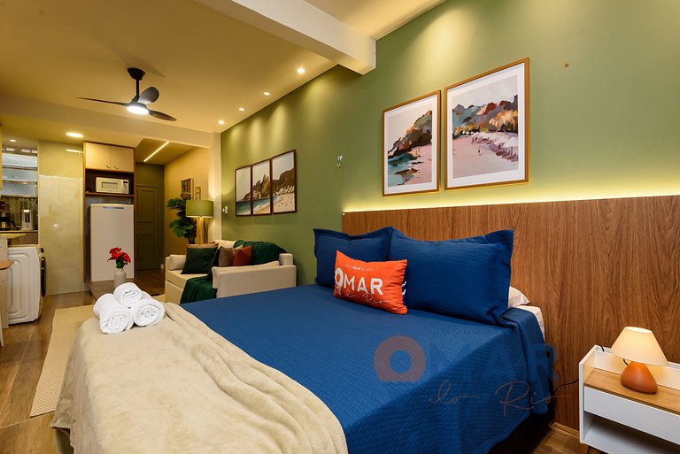 Studio 4 min from Copacabana Beach | RP 195/1001