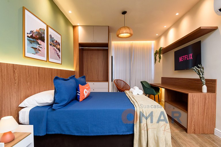 Studio a 4 min da Praia de Copacabana| RP 195/1001