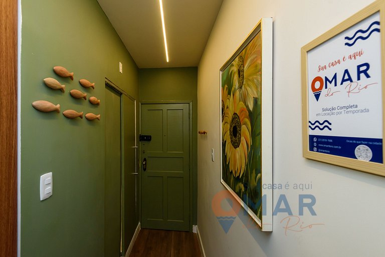 Studio a 4 min da Praia de Copacabana| RP 195/1001