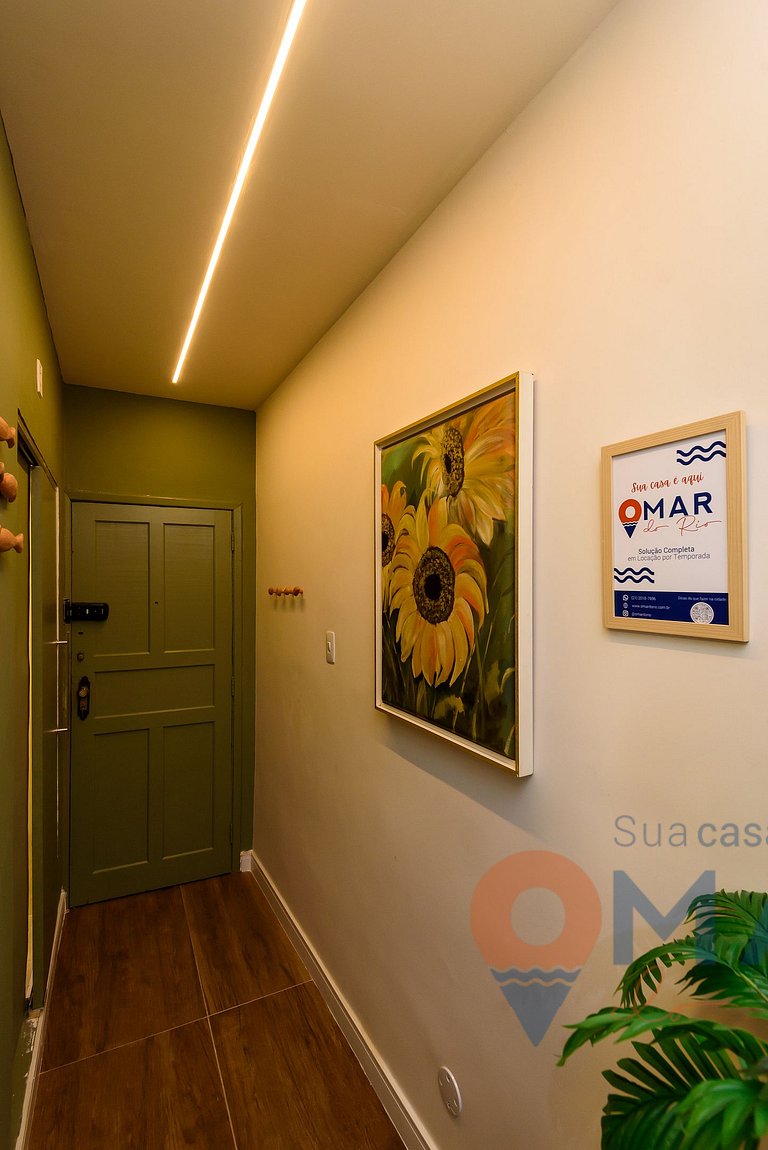 Studio a 4 min da Praia de Copacabana| RP 195/1001
