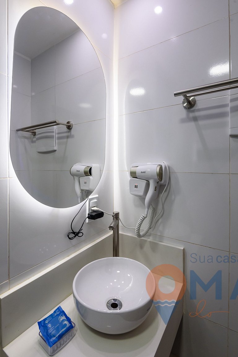 Estudio 4 min de la playa de Copacabana|RP195/1001