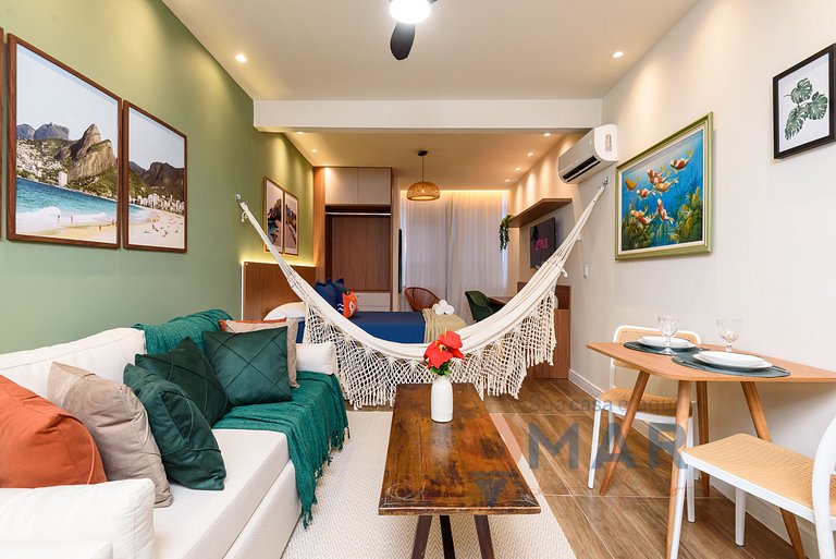 Studio a 4 min da Praia de Copacabana| RP 195/1001