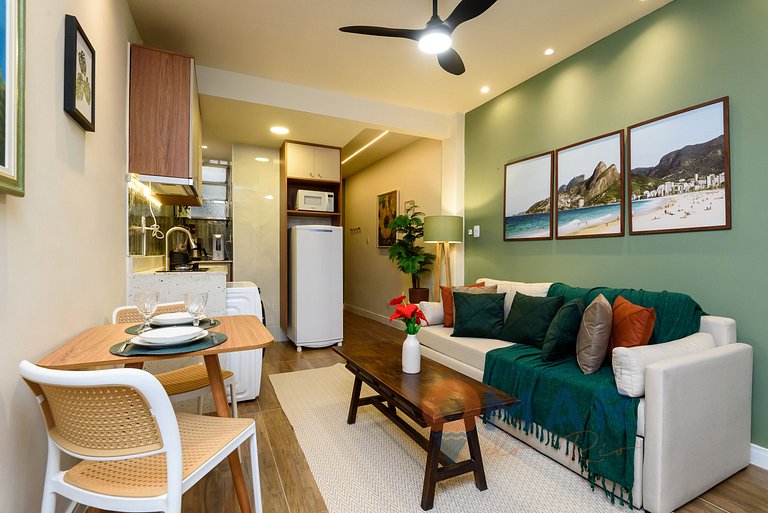 Studio a 4 min da Praia de Copacabana| RP 195/1001