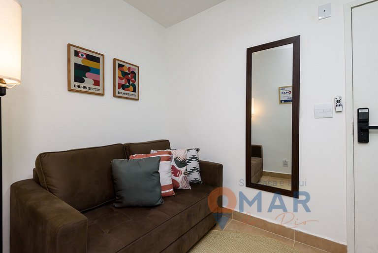 1BDR Downtown Rio - 3 min from Metro | RB 185/201