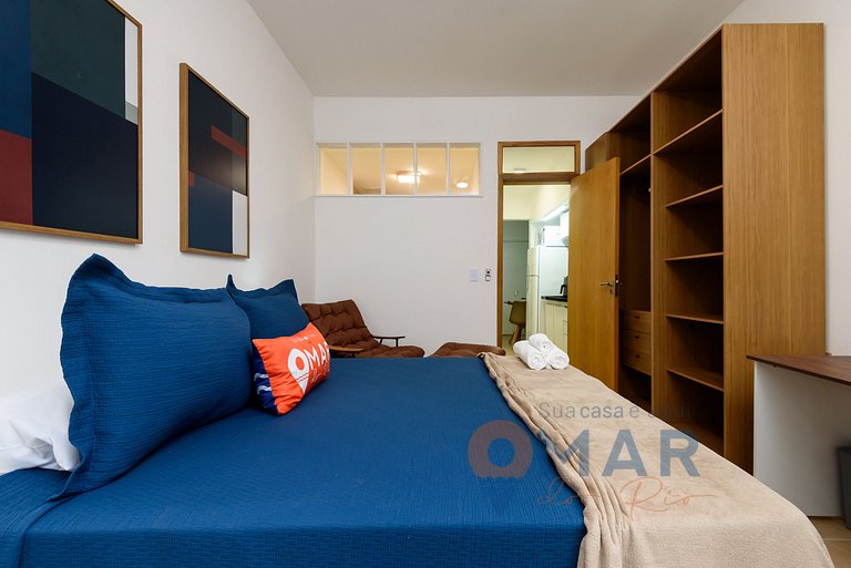 1BDR Downtown Rio - 3 min from Metro | RB 185/201