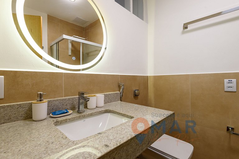 1BDR en el centro de Río-3 min del metro|RB185/201