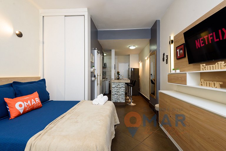 Studio a 6Min de la playa en Copacabana|BR 502/420
