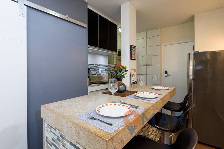Studio a 6 Min da Praia em Copacabana | BR 502/420