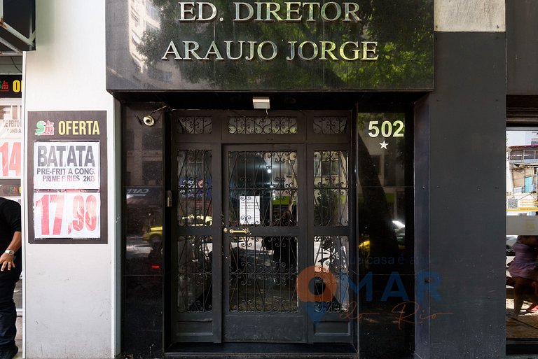 Studio a 6 Min da Praia em Copacabana | BR 502/420