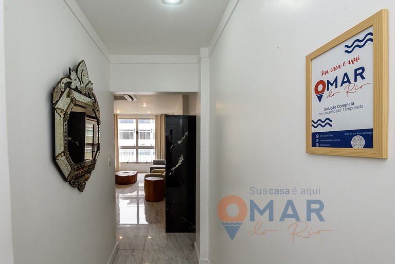 3 Quartos a 200m da Praia de Ipanema | VP 220/801