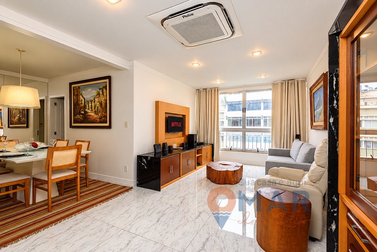 3 Quartos a 200m da Praia de Ipanema | VP 220/801