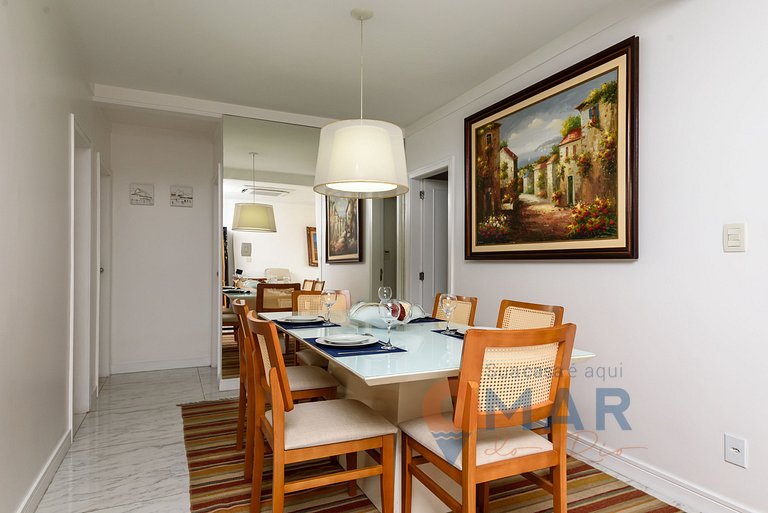 3 Cuartos a 200m de la Playa de Ipanema | VP 220/801