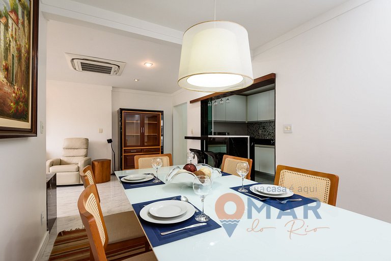 3 Quartos a 200m da Praia de Ipanema | VP 220/801