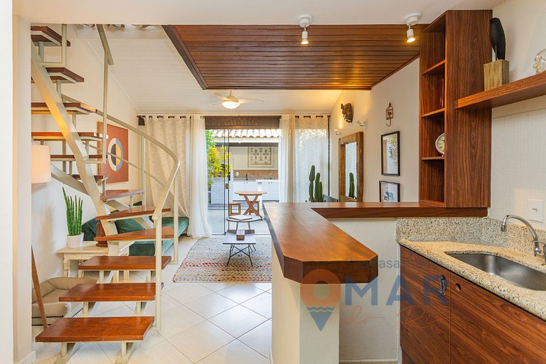 Loft with a Barbecue in Búzios | APL 18