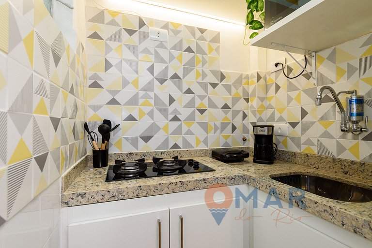 Studio a 4min da Praia de Copacabana | NSC 796/308