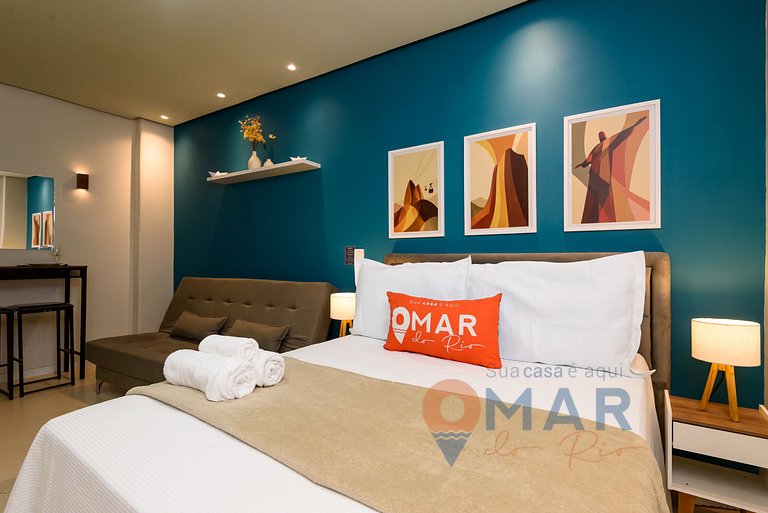 Studio a 4min da Praia de Copacabana | NSC 796/308