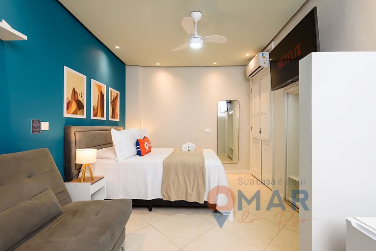 Studio a 4min da Praia de Copacabana | NSC 796/308
