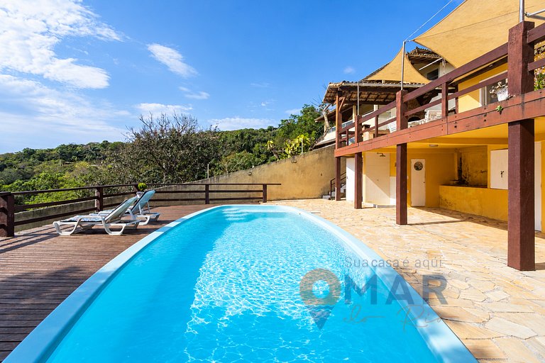 House in Búzios - Pool and Gourmet Area | RBL 46