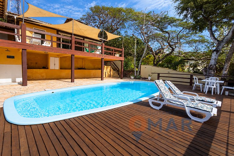Casa em Búzios com Piscina e Área Gourmet | RBL 46