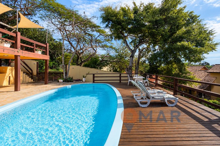 Casa en Búzios con piscina y área gourmet | RBL 46