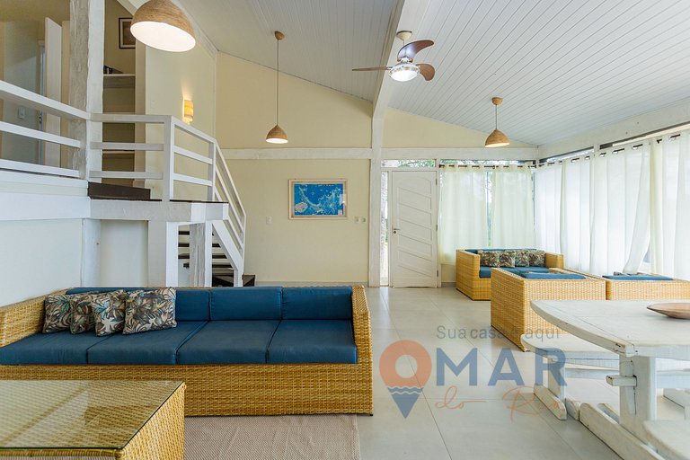Casa en Búzios con piscina y área gourmet | RBL 46